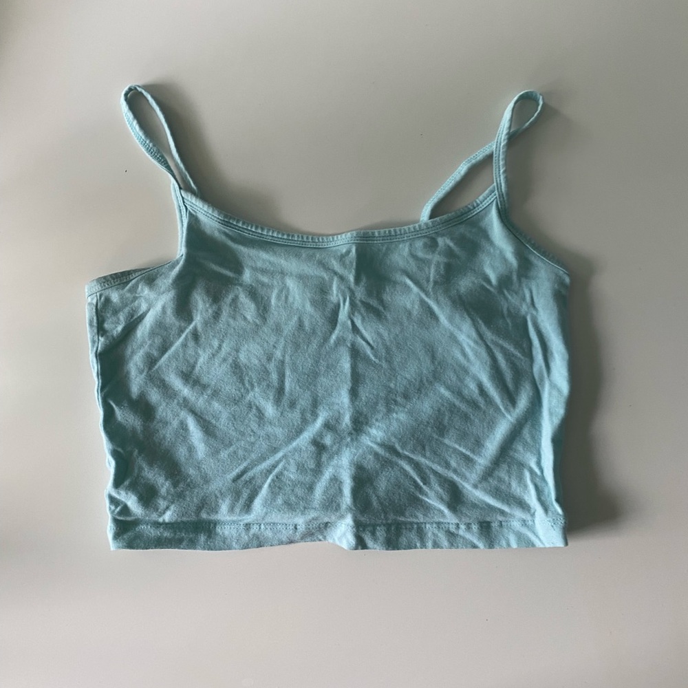 Blue tank top
